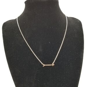 Boma arrow necklace rose gold and silver 925